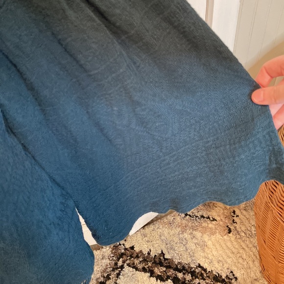 Free People Sunday Funday Emerald Bell Sleeve Top - Picture 4 of 7